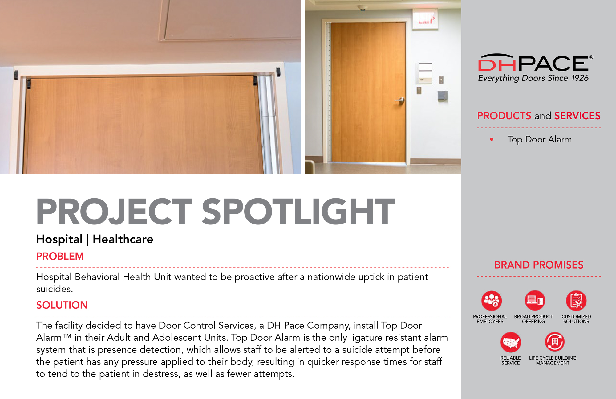 Top Door Alarm Project Spotlight